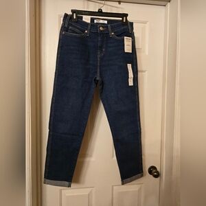 Levi's Heritage Boyfriend Jeans in Deep Indigo